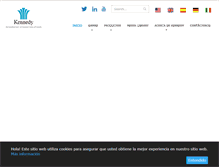 Tablet Screenshot of kennedy-hygiene.es