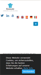 Mobile Screenshot of kennedy-hygiene.de